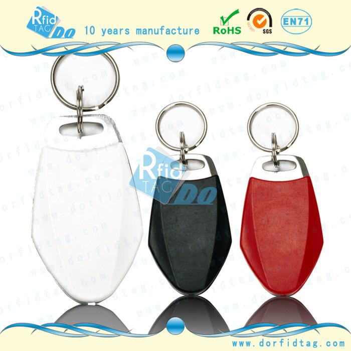 Classic 13.56Mhz HF RFID keychain for loyalty managment
